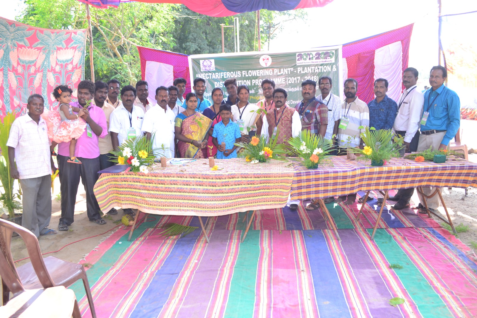 Tree Plantation at Azhangal Village