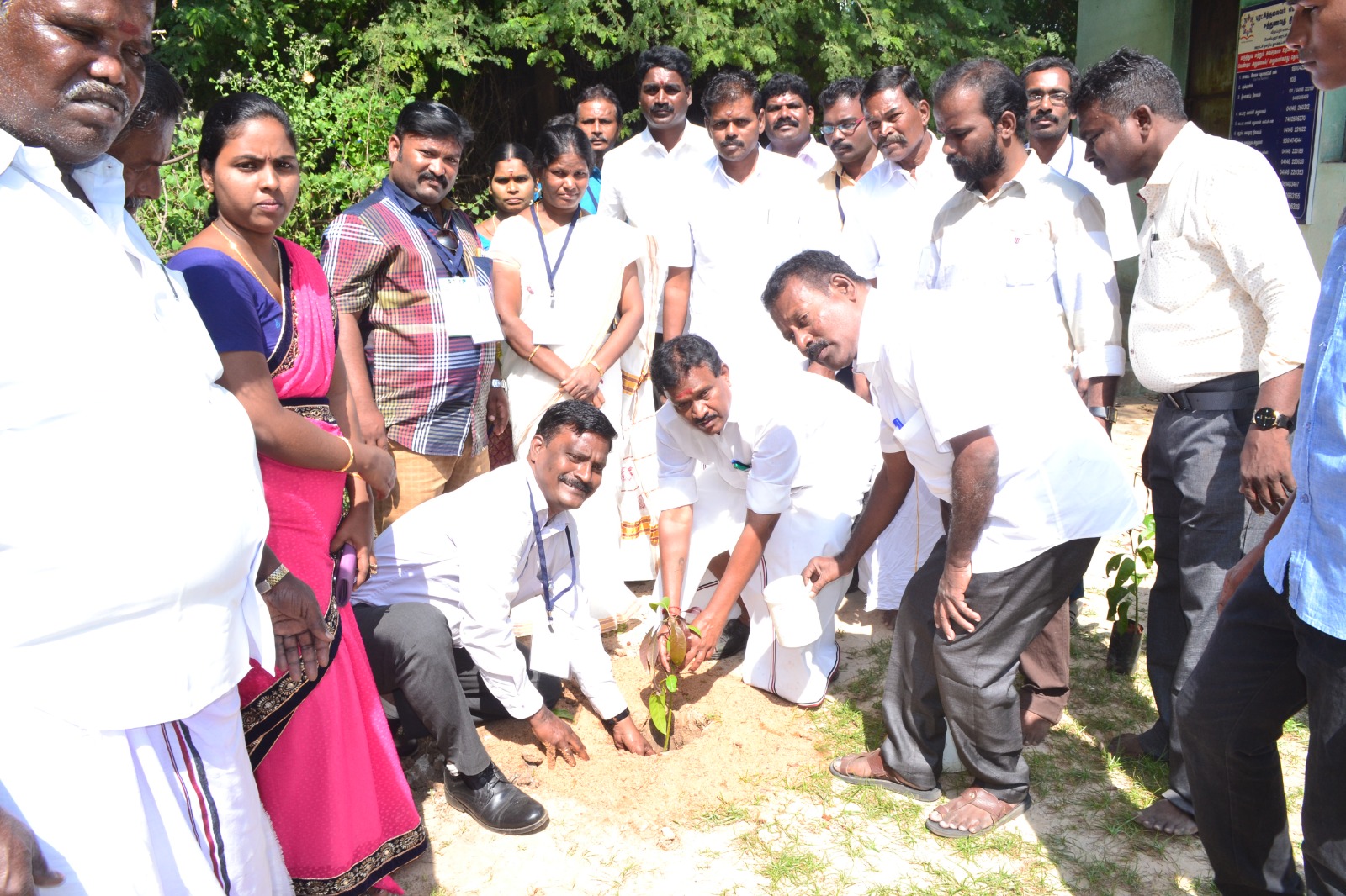 Tree Plantation at Azhangal Village
