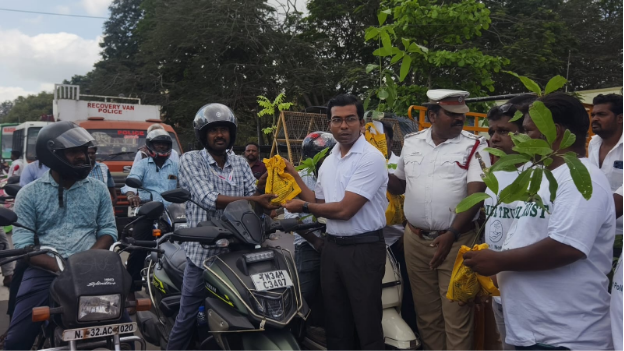 Tree distribution to students
